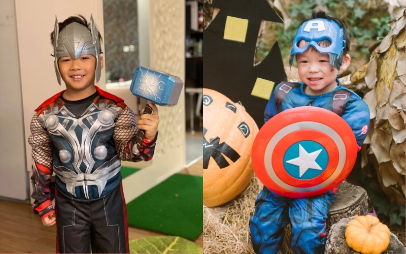 Bạn nên chọn đồ halloween cho bé trai được hóa trang thành nhân vật yêu thích của mình