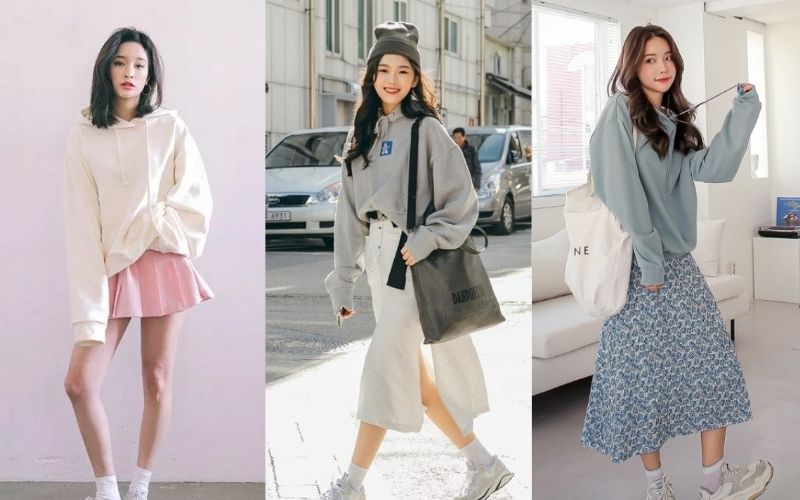 Bạn có thể mặc áo khoác hoodie bên ngoài để giữ ấm