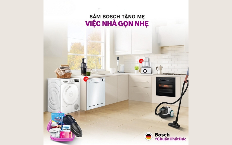 Bộ đồ dùng nhà bếp là món quà ý nghĩa cho mẹ giúp việc nhà gọn nhẹ hơn