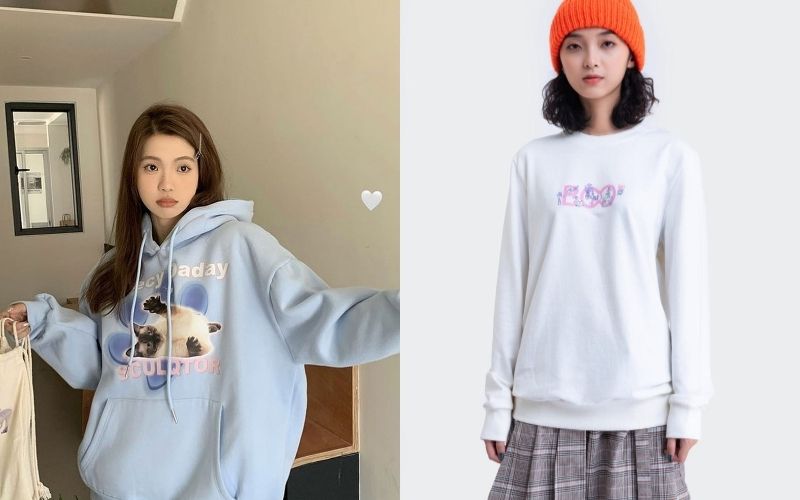 Chi tiết nhỏ này là điểm cộng lớn cho cách mặc áo hoodie đẹp của bạn