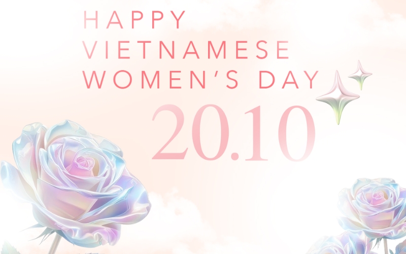 Tên gọi ngày 20 10 trong tiếng Anh là "Vietnamese Women's Day"