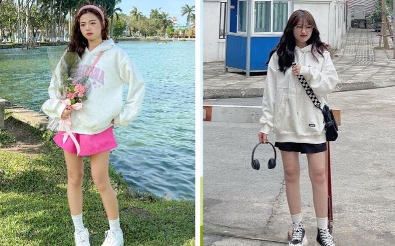 Bạn hãy tận dụng triệt để phần mũ áo của mình