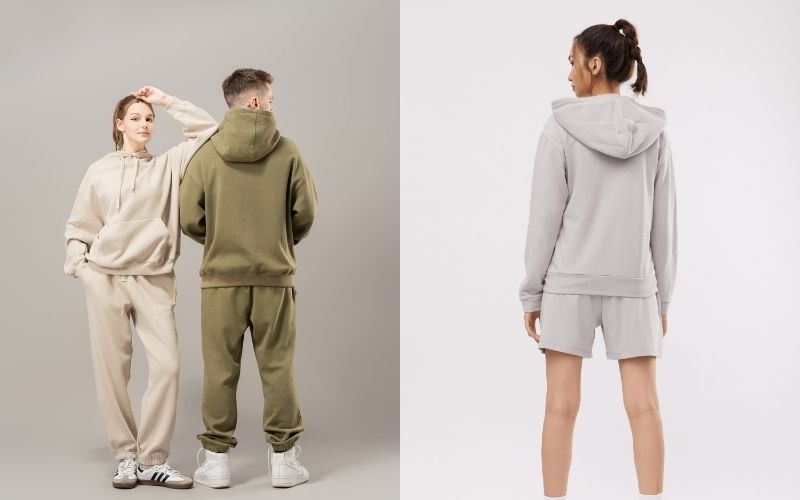 Set quần áo hoodie có tính ứng dụng cực cao