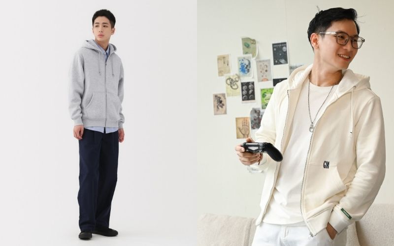 Zip-up luôn nằm trong top áo hoodie được yêu thích