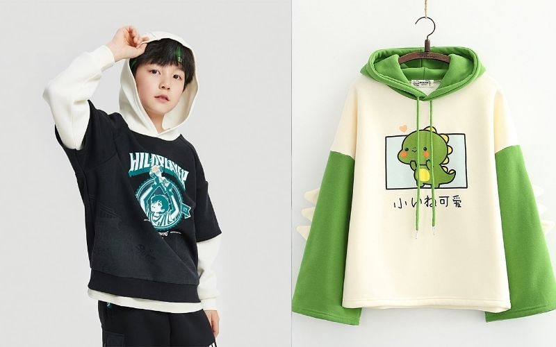 Phụ huynh cần kiểm tra kỹ các chi tiết kỹ thuật trên chiếc áo