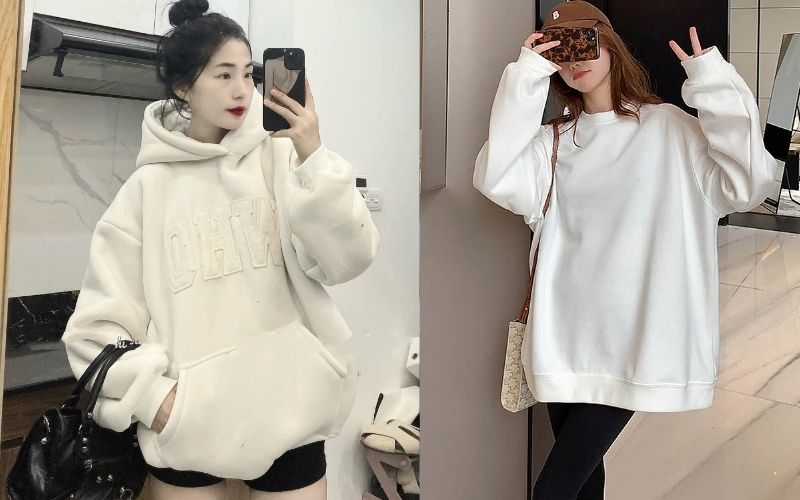 Áo hoodie Hàn Quốc thường hướng đến sự tối giản (Minimalism)