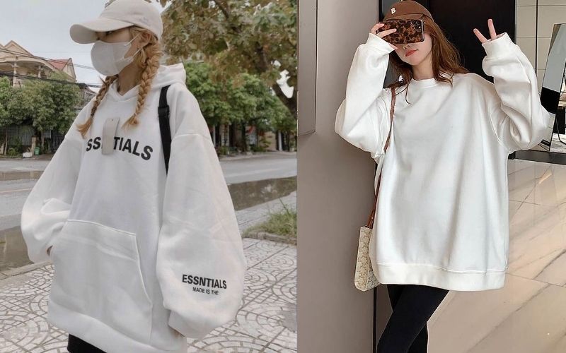 Các mẫu áo hoodie hot hiện nay chính là phong cách tối giản