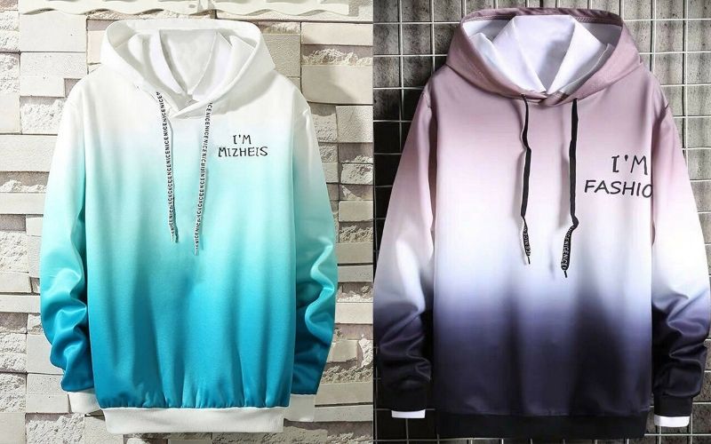 Raglan là kiểu thiết kế kinh điển nhất trong dòng áo hoodie hai màu