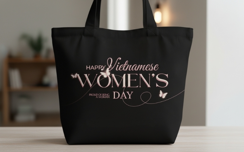 In câu chúc lên túi tote là một cách gửi lời chúc hay ngày 20 10