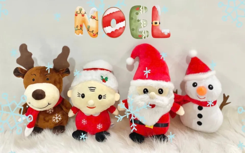 Quà giáng sinh nên tặng gì cho bé? Câu trả lời là gấu bông