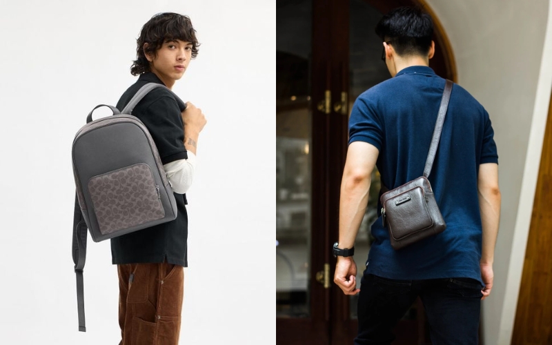 Balo hay túi đeo chéo là quà tặng Giáng sinh đầy thiết thực cho nam giới