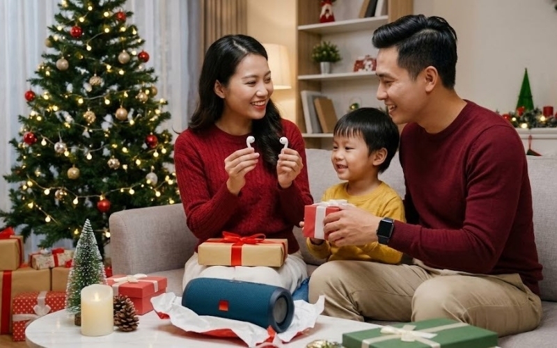 Đồ dùng công nghệ sẽ là món quà Giáng sinh đầy thiết thực dành cho bạn trai