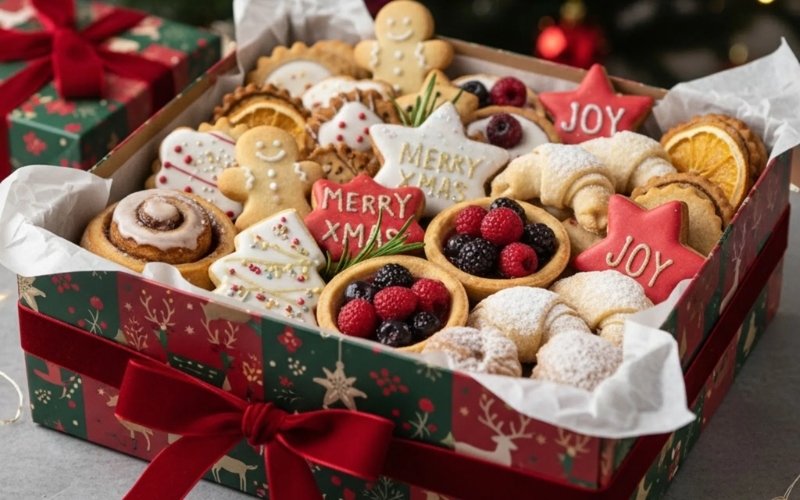 Nên tặng quà Giáng sinh gì cho bạn bè? Set bánh ngọt là gợi ý tuyệt vời