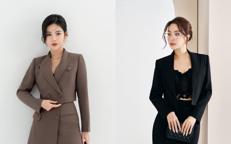 Vest lửng có kiểu dáng giúp mang lại vẻ ngoài trẻ trung cho người mặc