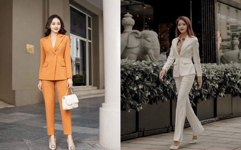 Bạn nên chọn bộ vest công sở nữ có kiểu giúp tôn vóc dáng cơ thể