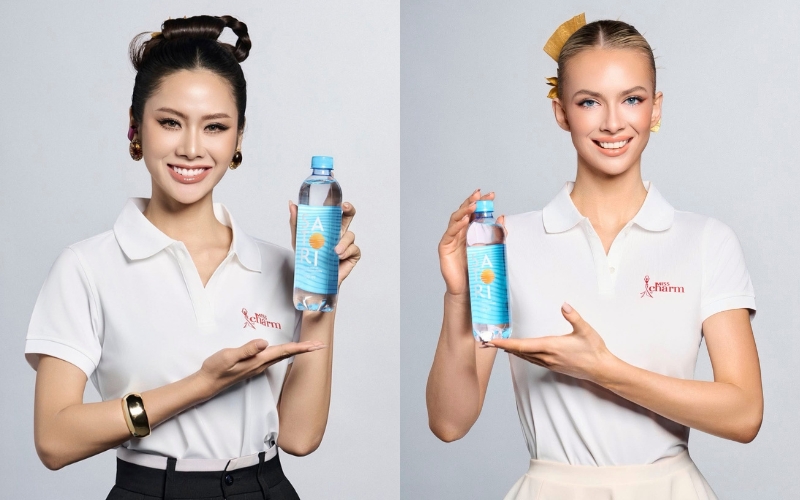 The polo uniforms enhance the elegant and modern look of Miss Charm contestants