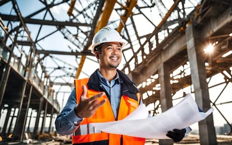 The padded safety vest style is an effective heat-retention solution.