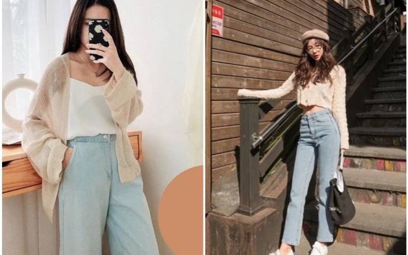 You should use a front tuck to avoid looking sloppy if you choose an oversized top.