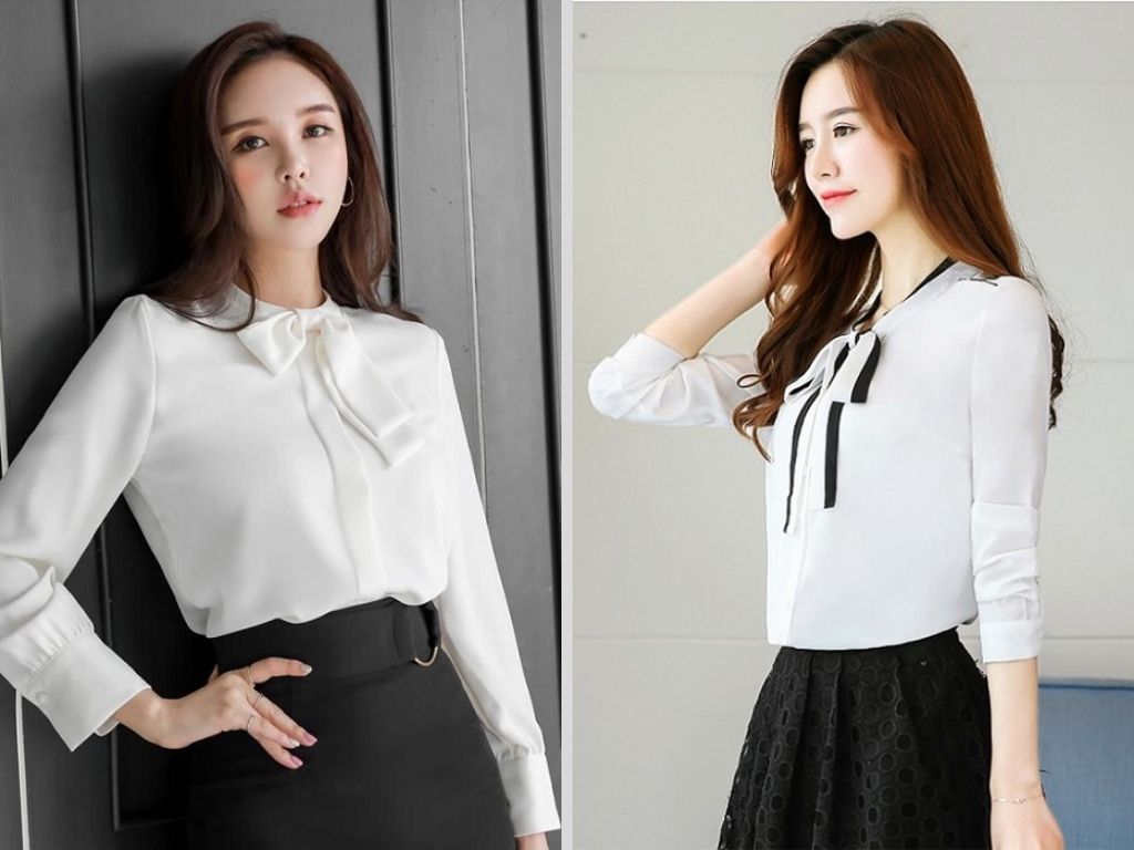 A shirt with moderate shoulder puffiness creates a perfect highlight for you.