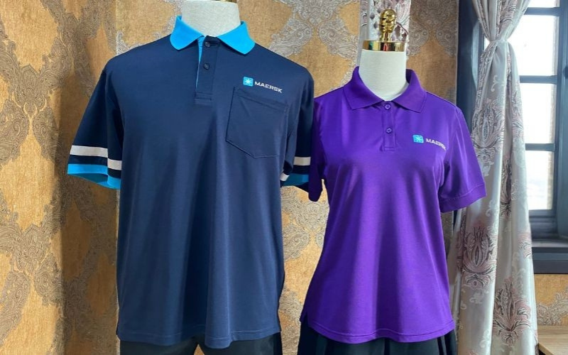 Nhat Khoa has implemented various categories from polo shirts to round-neck T-shirts for Maersk