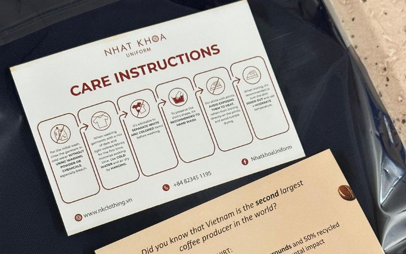 All products are packed in separate cartons with care instructions included