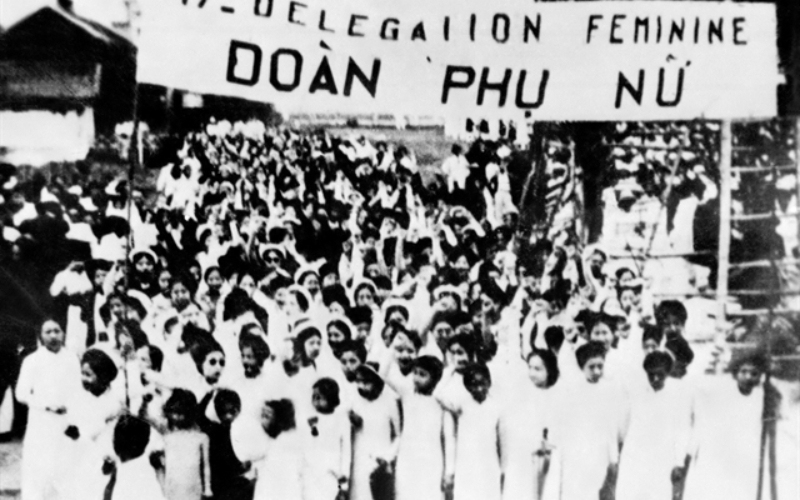 Lịch sử 20 10 bắt nguồn từ sự kiện thành lập Hội Phụ nữ Phản đế Đông Dương