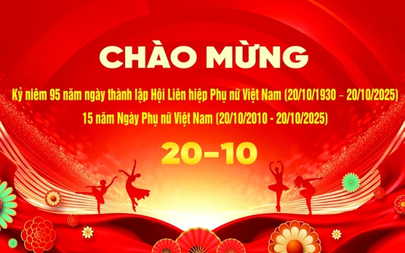 Ngày 20/10 cũng là ngày kỷ niệm thành lập Hội Liên hiệp Phụ nữ Việt Nam