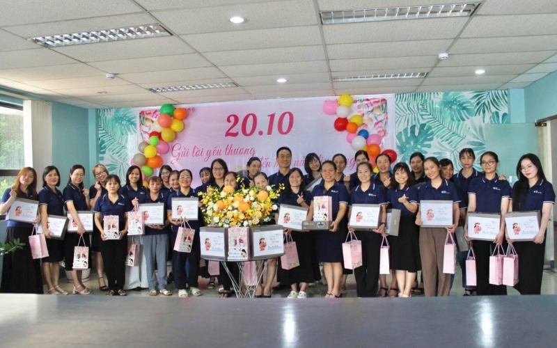 Việc doanh nghiệp tổ chức kỷ niệm ngày 20.10 giúp xây dựng văn hóa làm việc tích cực