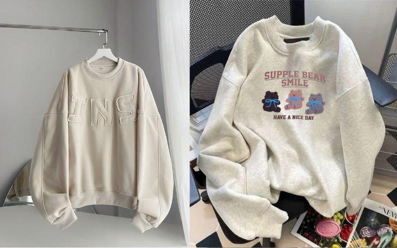 Áo sweater thường khá dày và chiếm nhiều diện tích nếu treo trong tủ