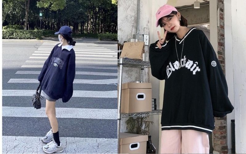 Một mẫu áo sweater đẹp cần có sự cân đối về màu sắc và thiết kế
