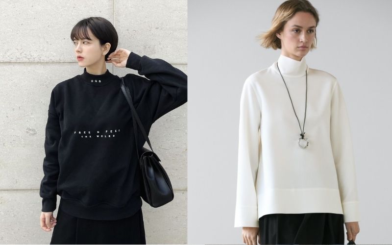 Bạn có thể thoải mái diện mọi loại áo sweater cổ cao mà mình thích
