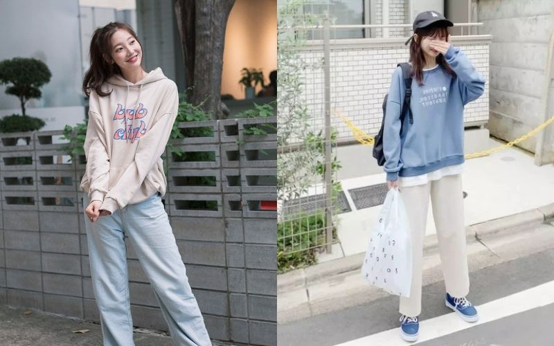 Chiếc áo không hề tạo cảm giác nặng nề trên vai người mặc