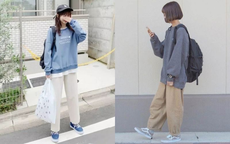 Bạn hãy thử các mẫu áo lớp sweater sử dụng nghệ thuật sắp đặt chữ cái