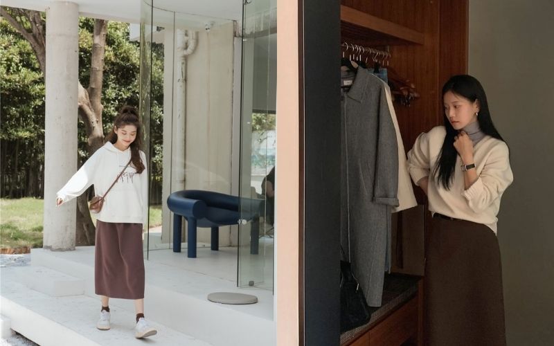Bạn nên chọn những chất liệu có độ dày vừa phải, đứng form và ít nhăn