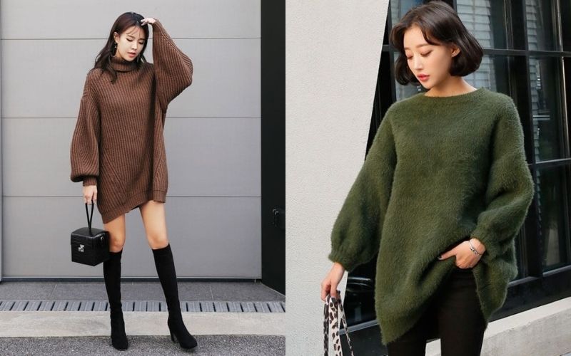 Bạn đừng quên túi xách và trang sức khi cân nhắc áo sweater mặc với gì