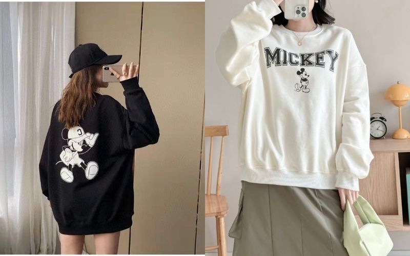 Các mẫu áo sweater size m này được thiết kế vừa vặn với khung xương nhỏ