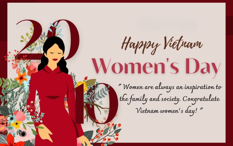 Mẫu Happy Women's Day 20 10 lời chúc cho doanh nghiệp