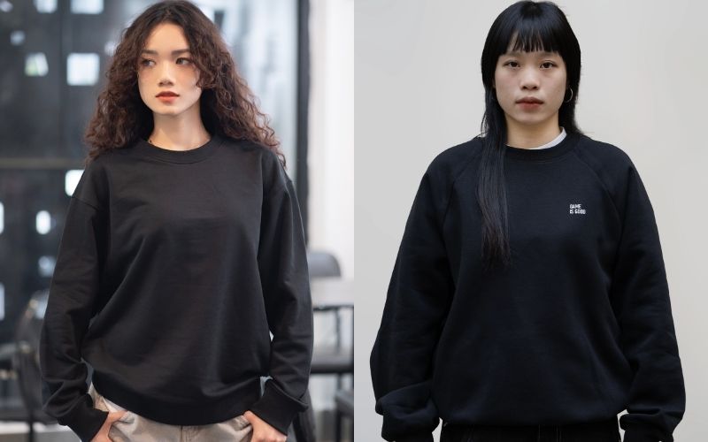 Áo sweater unisex là lựa chọn hoàn hảo cho áo đôi (Couple look)