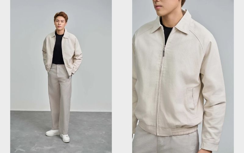 Một chiếc áo tốt phải sử dụng khóa kéo mượt mà, củ khóa đầm tay