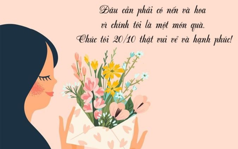 Mẫu caption 20 10 vui tự chúc bản thân