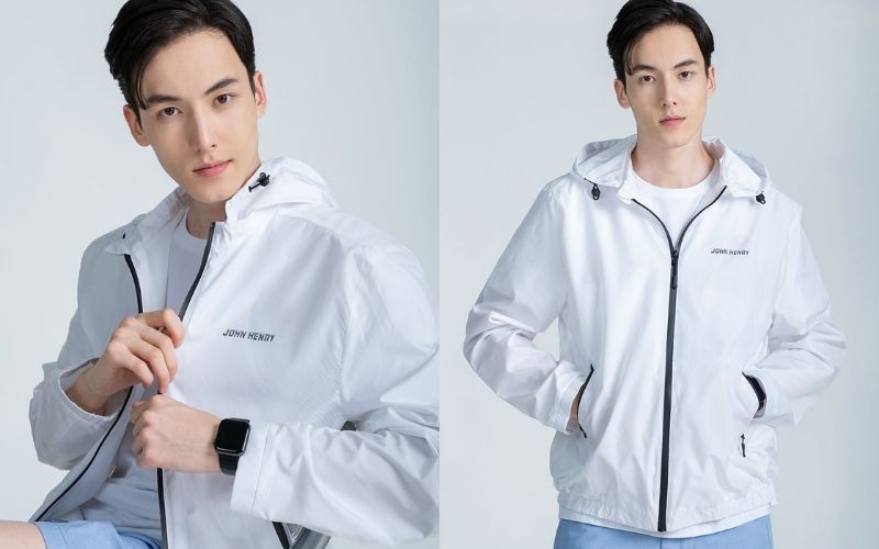 Áo gió 1 lớp có ưu điểm là cực kỳ nhẹ và có thể gấp gọn