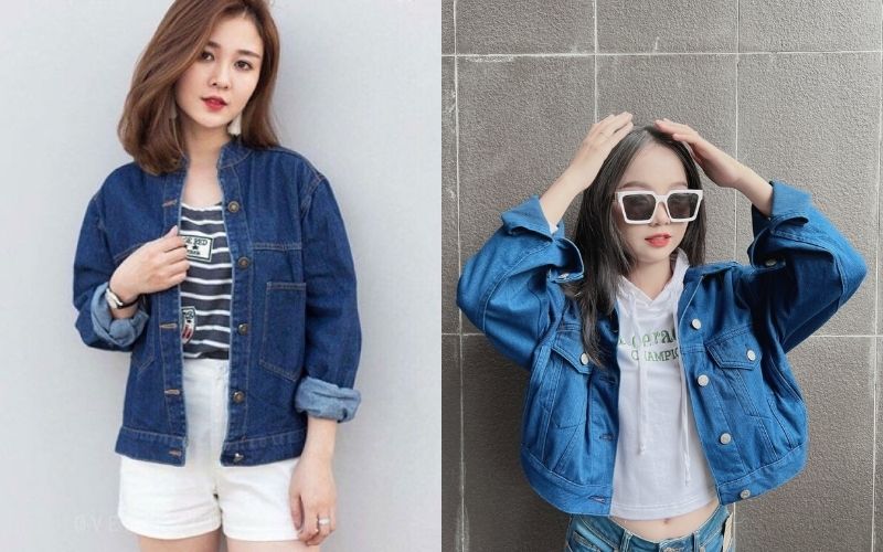 Bạn nên kiểm tra các đường chỉ đặc trưng khi mua áo khoác jean