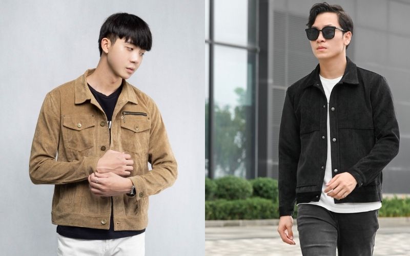 Khi đi mua áo khoác cho nam, bạn nên kiểm tra độ nhăn của vải