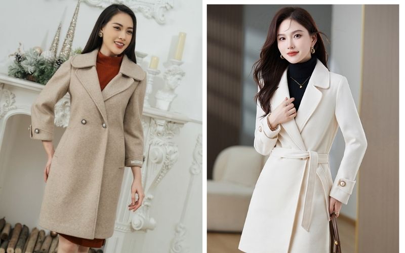 Bề mặt vải Tweed sần sùi nghệ thuật mang lại vẻ sang trọng