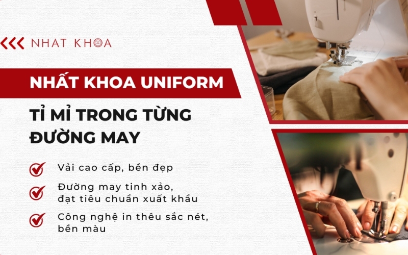 Nhất Khoa Uniform đối tác tin cậy để bạn chọn may vest đồng phục công sở