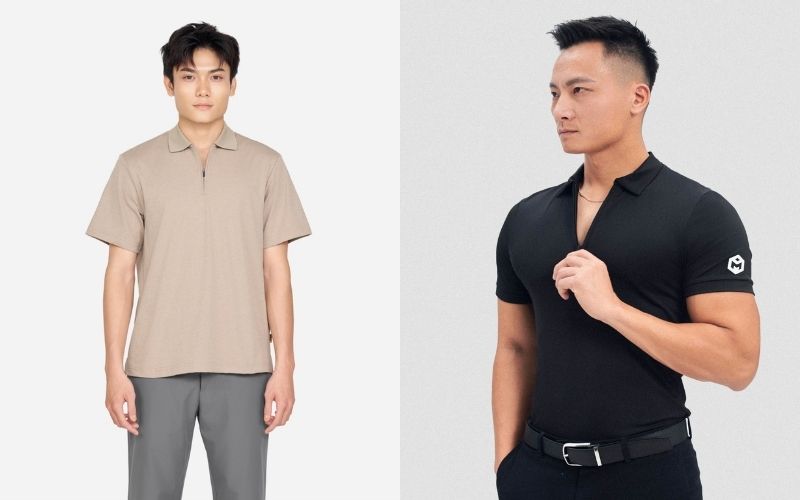 Bạn hãy cân nhắc đến Zipper Polo khi chọn áo