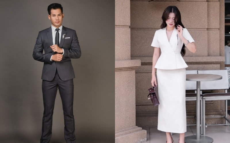 Bạn nên chọn trang phục doanh nhân có phom dáng vừa vặn với cơ thể