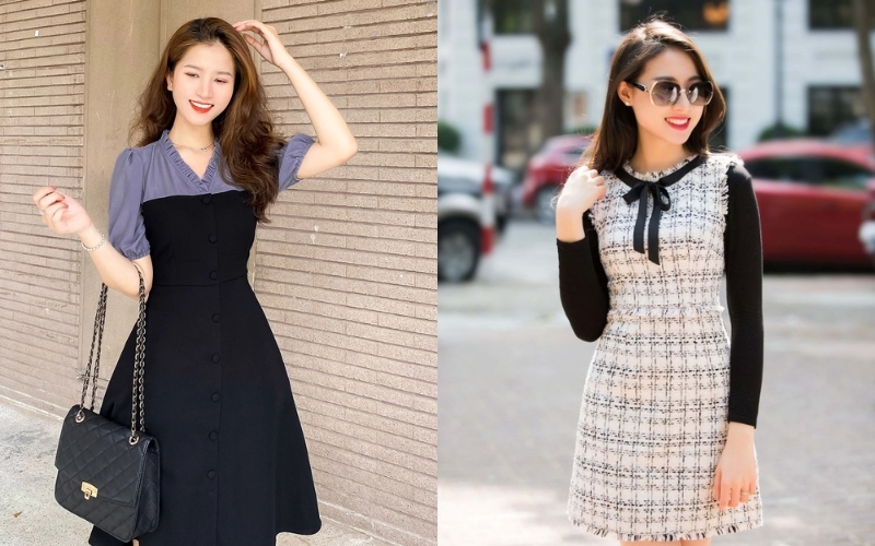 Các mẫu váy đẹp công sở 2017 thường có thiết kế cổ điển và thanh lịch