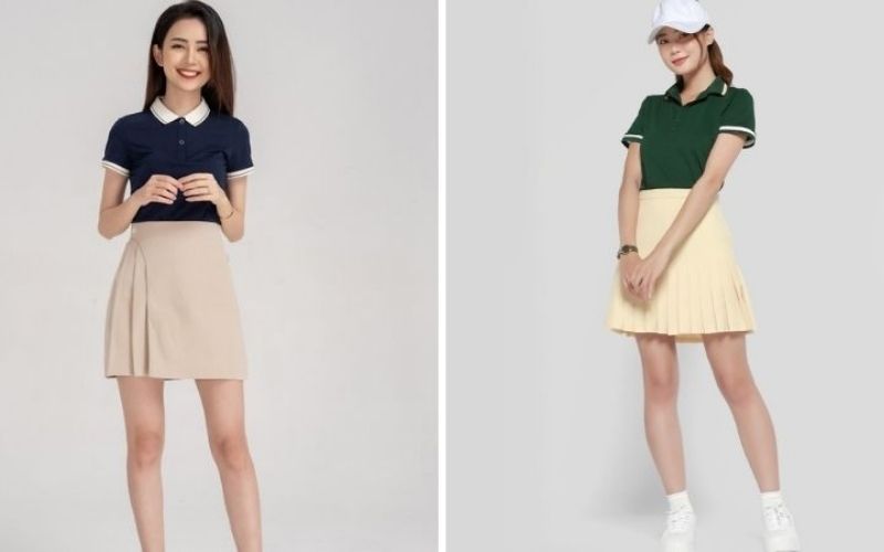 Phong cách Sporty-Chic là gợi ý tuyệt vời khi phối đồ với áo polo