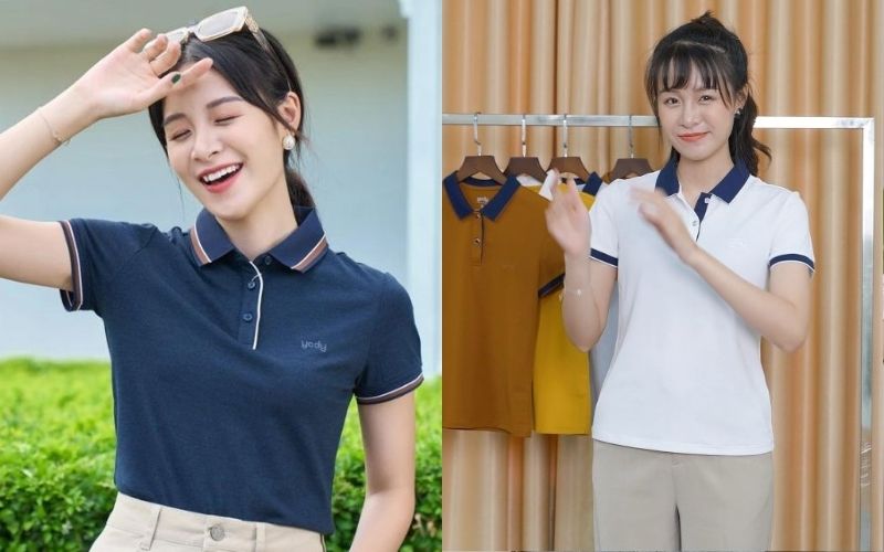 Vải Cotton có độ dày vừa phải giúp lên form áo chuẩn